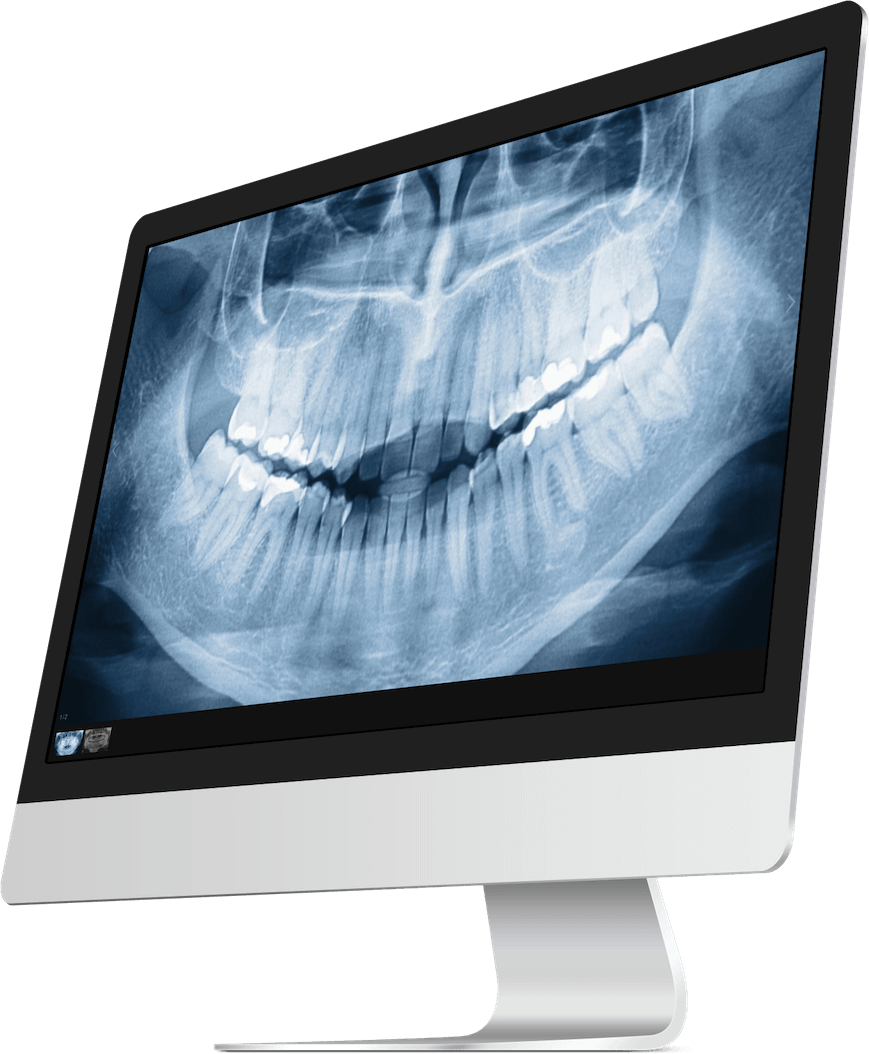 Programma per dentisti su desktop